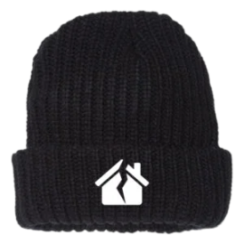 Crack House Studios – Black (Beanie)