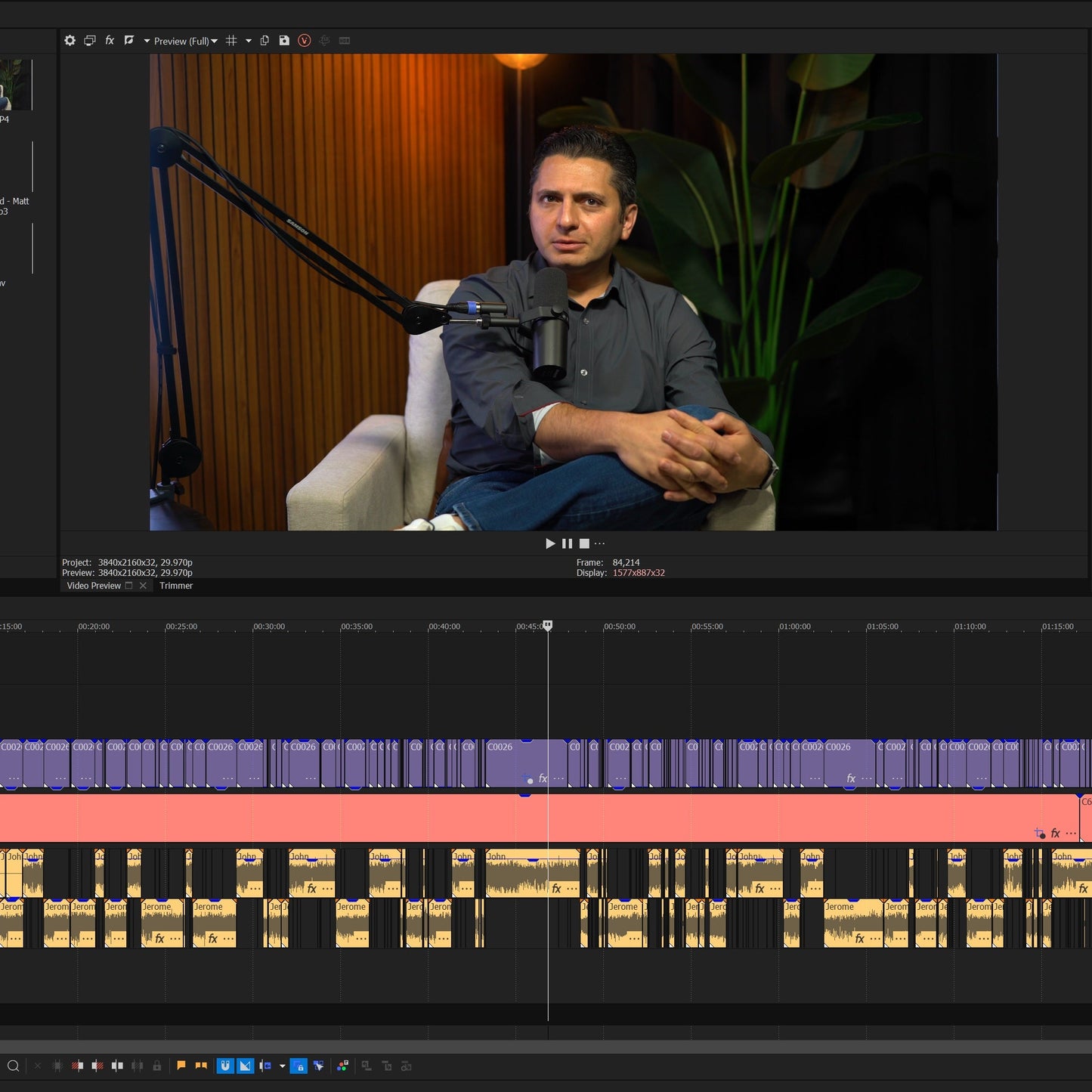Podcast Studio - Episode Editing