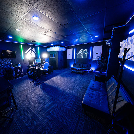 music studio - recording session