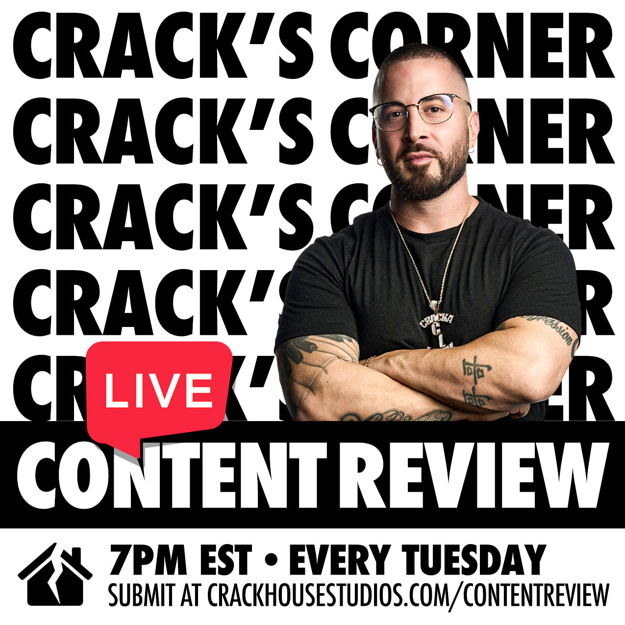 crack's corner live - content review + q&a