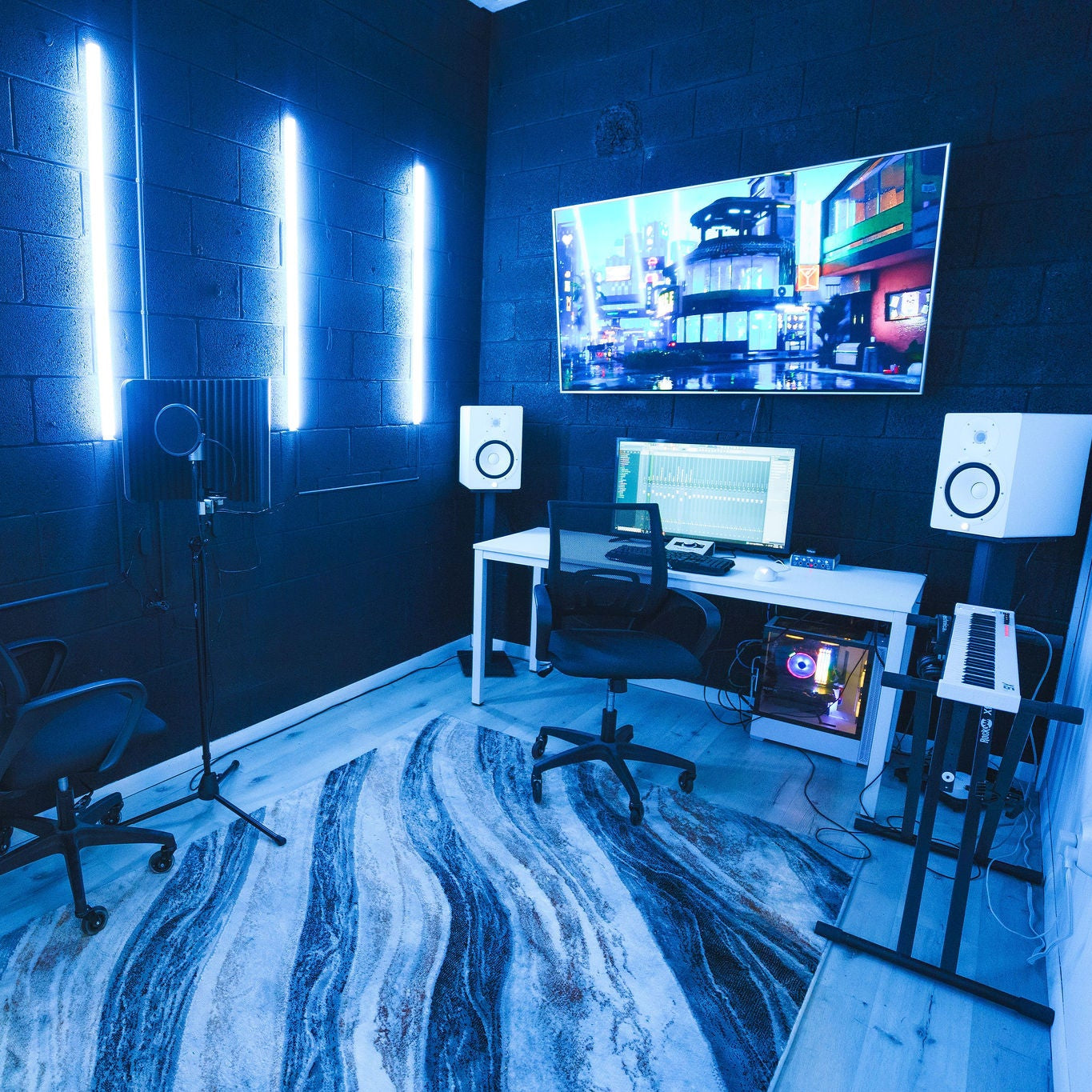 Studio Session with Heat [Studio B]