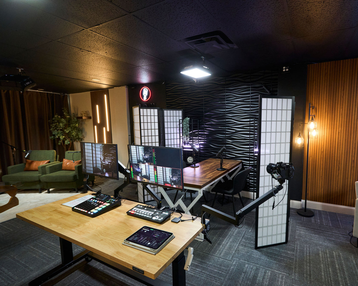 Podcast Studio - Recording Session