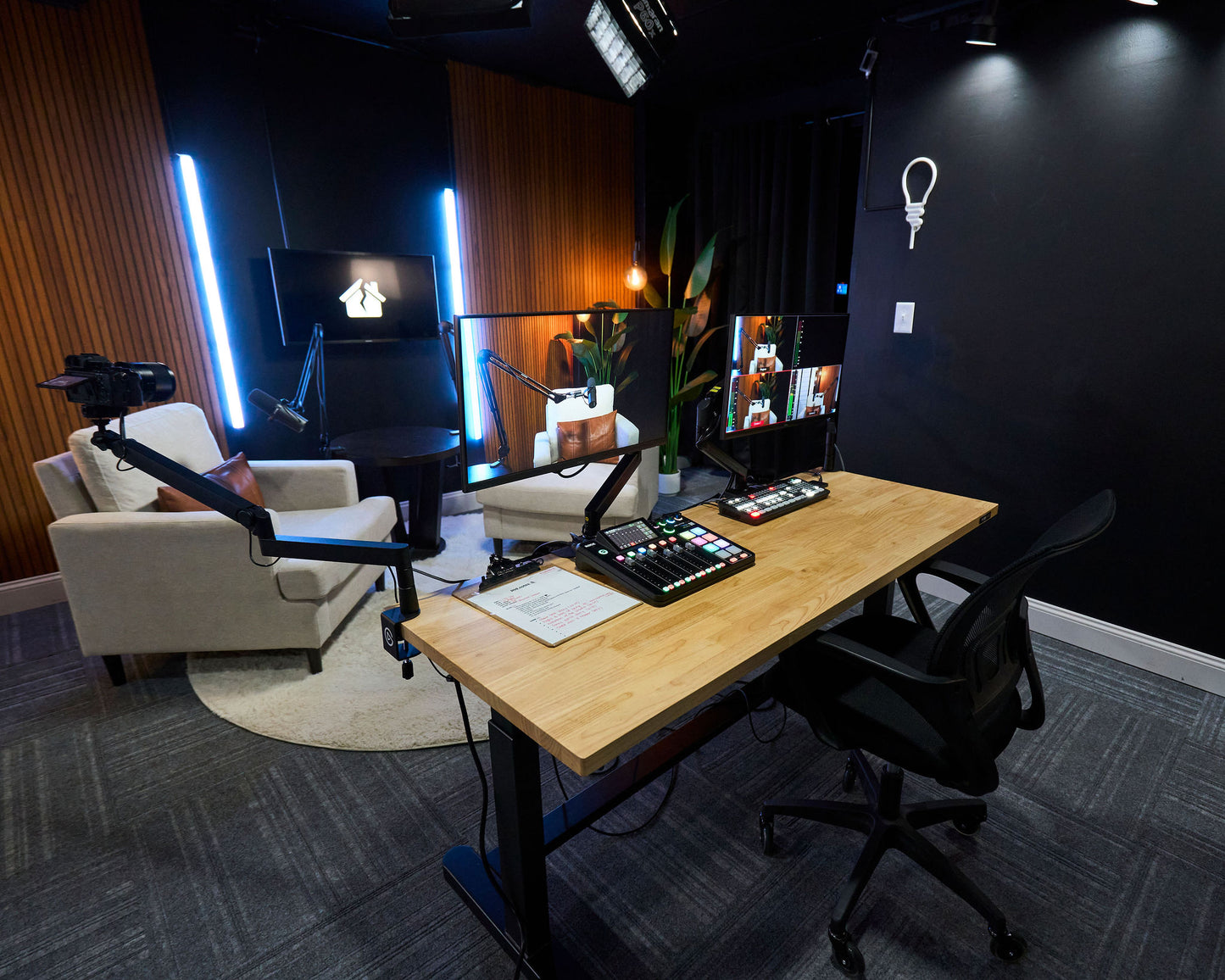 Podcast Studio - Recording Session