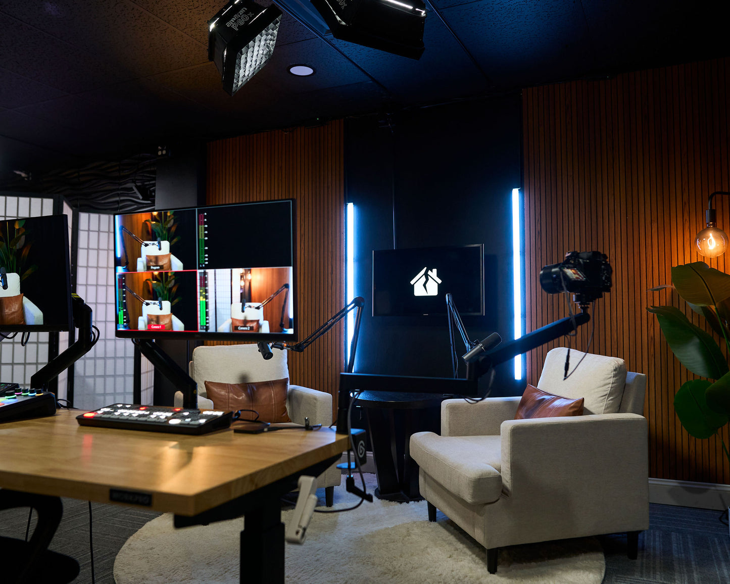 Podcast Studio - Recording Session