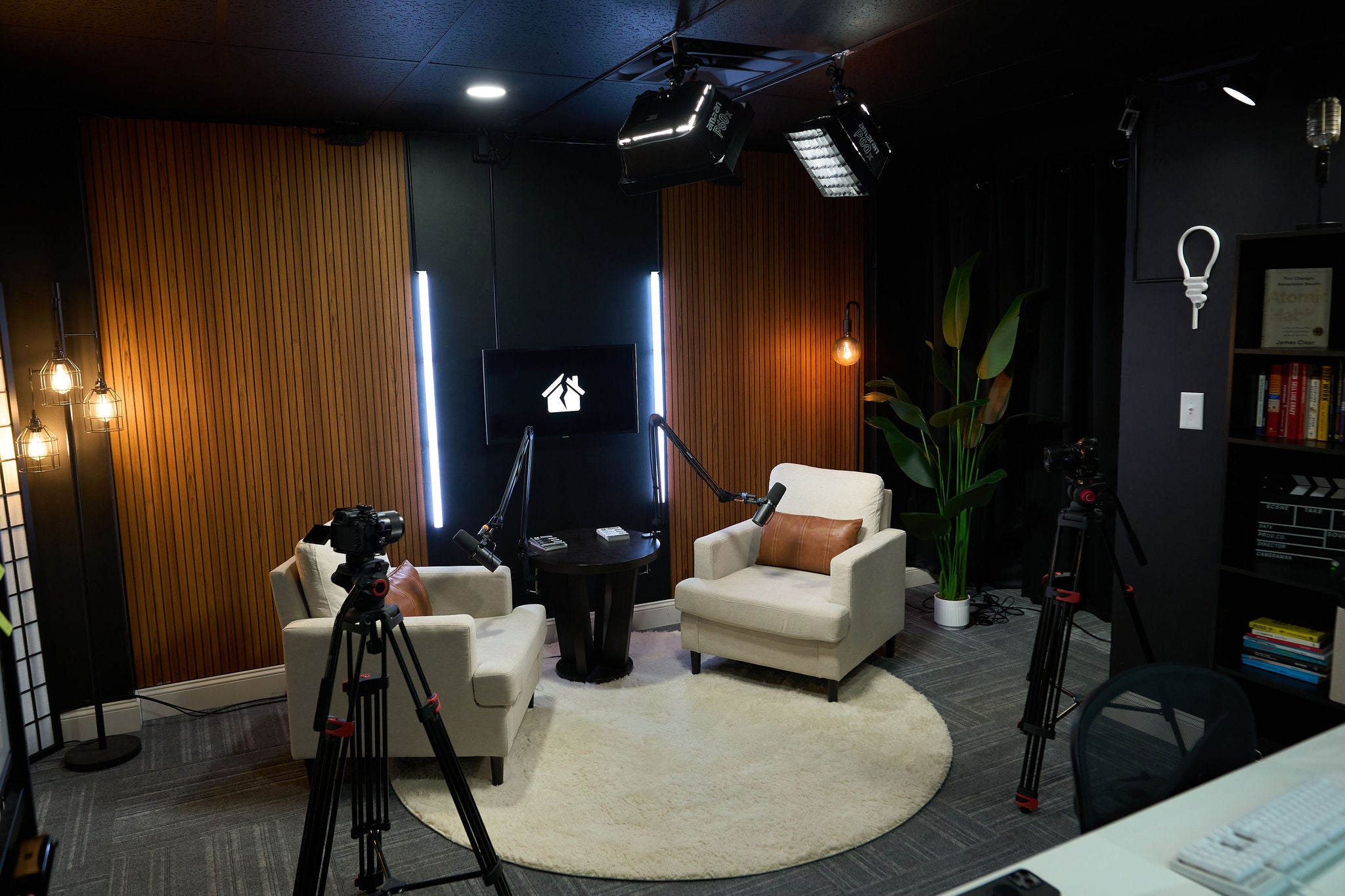 Real studio photo for Crack House Studios