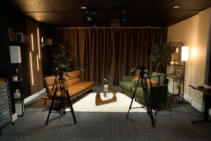 Podcast Studio - Recording Session