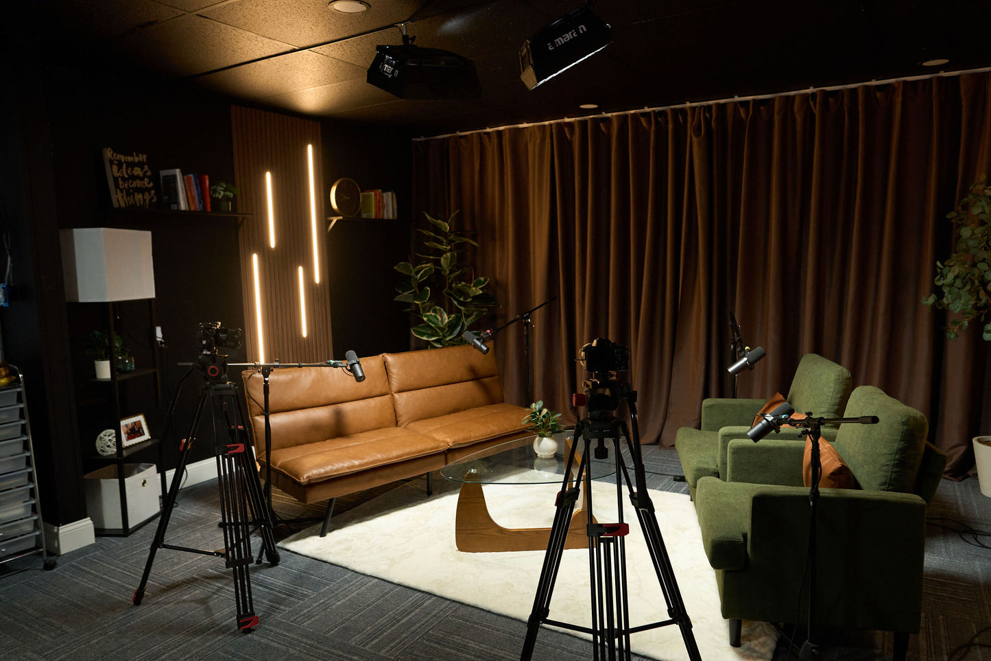 Podcast Studio - Recording Session