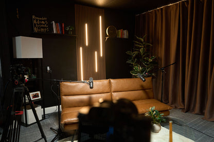 Podcast Studio - Recording Session