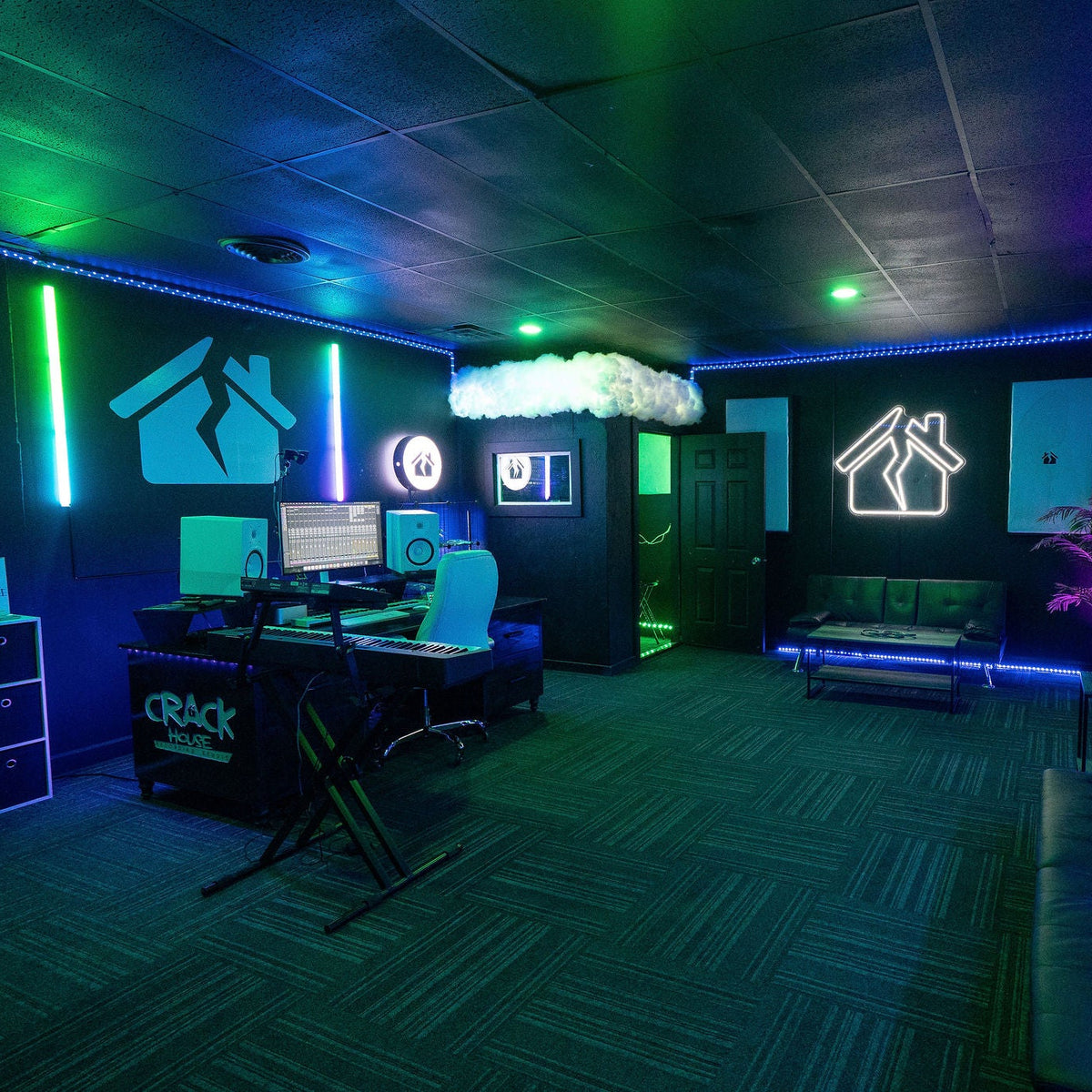 music recording studio