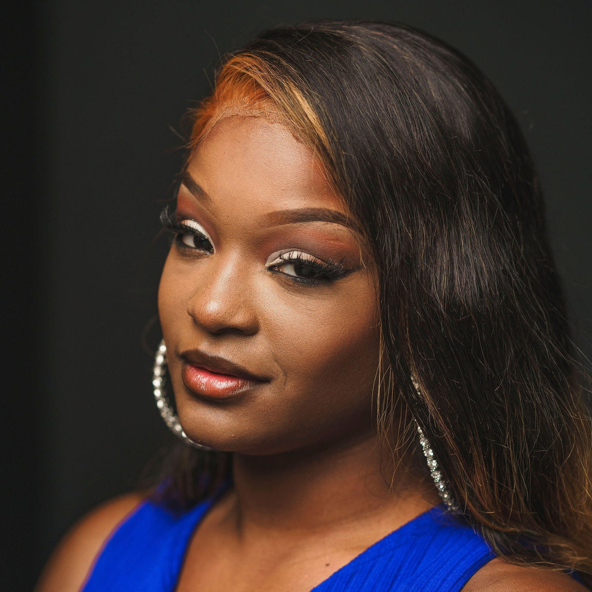 Professionally lit portrait made at Crack House Studios