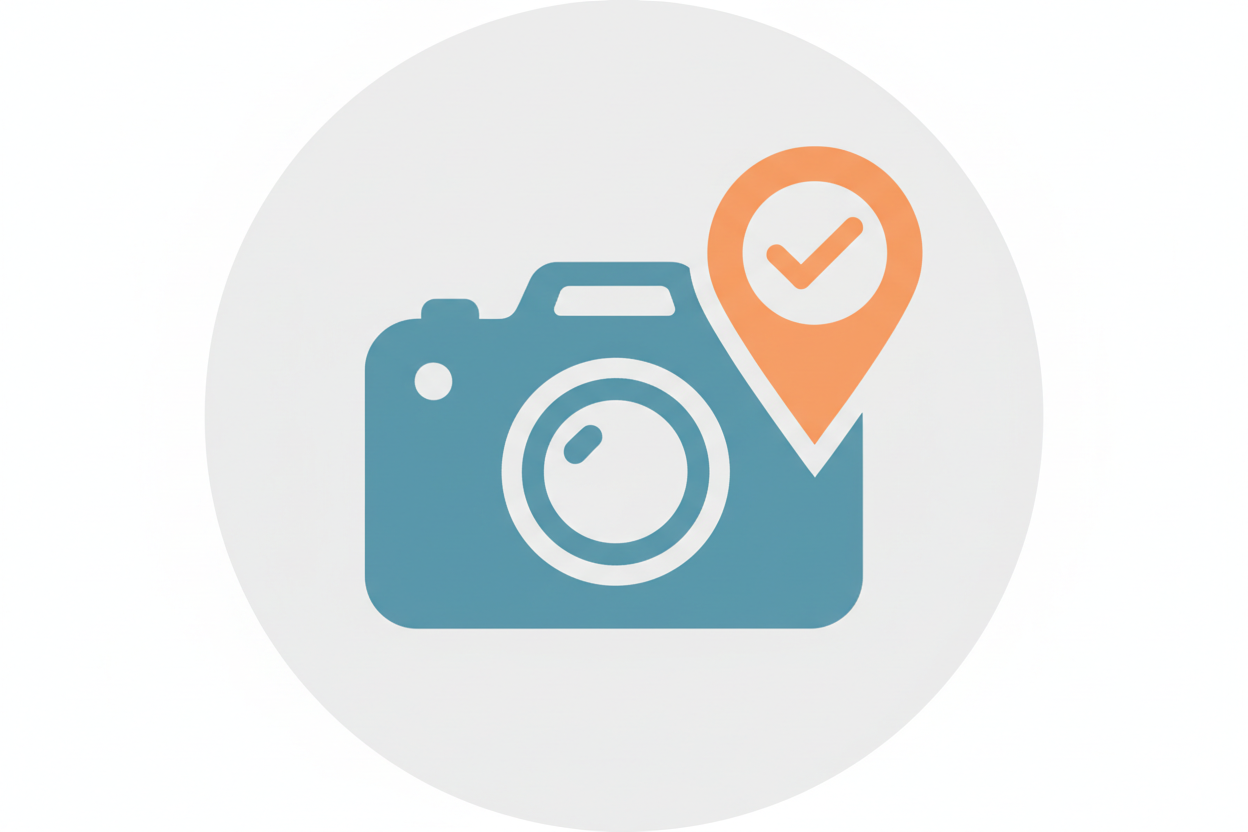 SHOW UP AND TAKE PHOTOS ICON